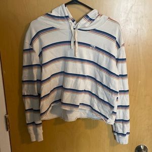 Stripped Billabong cropped hoodie